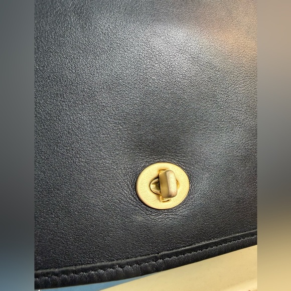 🖤 Vintage Coach Stewardess Crossbody Bag | Black |9525 | 2001 | Costa Rica - Picture 4 of 11